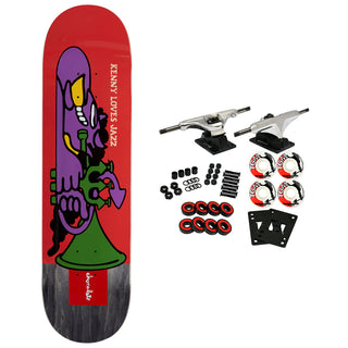 Chocolate Skateboard Complete Anderson Jazz Lovers Twin 8.25" x 31.875"