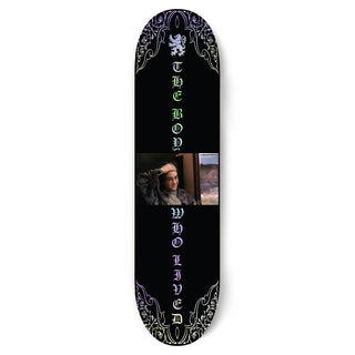 Color Bars Skateboard Deck Harry Potter Boy Who Lived Skate Holographic 8.25"
