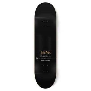 Color Bars Skateboard Deck Harry Potter Boy Who Lived Skate Gold Foil 8.38"