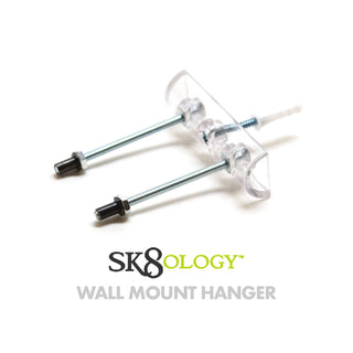 California Locos Skateboard Deck Rick Griffin Pacific Vibrations 9.125" + Sk8ology Wall Mount