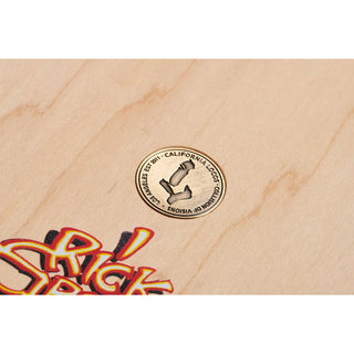 California Locos Skateboard Deck Rick Griffin Murphy 9.125" + Sk8ology Wall Mount