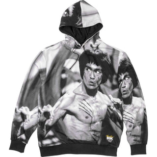 DGK Bruce Lee Skateboard Hoody Scratch Black