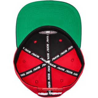 Bones Bearings Hat 6-Panel Red