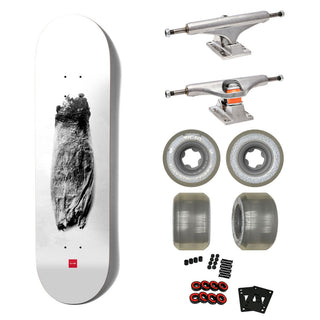 Chocolate Premium Skateboard with Indy Trucks, Ricta Wheels 8.5" Tershy Zorched
