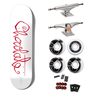 Chocolate Premium Skateboard with Indy Trucks, Pig Wheels 8.5" Trahan OG Script