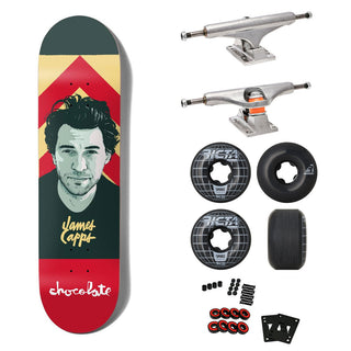 Chocolate Premium Skateboard with Indy Trucks, Ricta Wheels 8.25" Capps Portrait