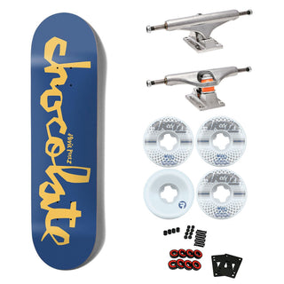 Chocolate Premium Skateboard with Indy Trucks, Ricta Wheels 8.0" Perez Chunk Pop Secret