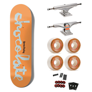 Chocolate Premium Skateboard with Indy Trucks, Girl Wheels 8.5" Tershy OG Chunk