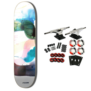 Colours Collectiv Skateboard Complete Will Barras x Paul Hart Water Colors 8.25" x 31.5"