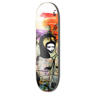 Colours Collectiv Skateboard Deck Will Barras x Paul Hart Grunge Queen 8.15" x 31.5"