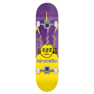 Toy Machine Skateboard Complete Transmissionator Yellow/Assorted 7.75" x 31.38"