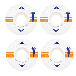 Crupie Skateboard Wheels 52mm Javier Sarmiento Golf 101A White