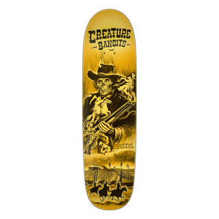 Creature Skateboard Deck Baekkel Bandits 8.5" x 31.95"
