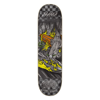 Creature Skateboard Deck Gonzalez Crash and Burn 8.375" x 32"