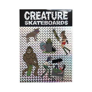 Creature Skateboard Deck Raffin Shred Party Deux 8.53" x 32.19"