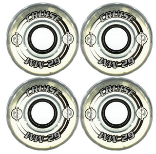Kryptonics Wheels Cruise 62mm 78A Clear