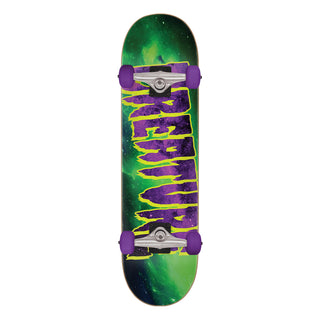 Creature Complete Galaxy Logo Green/Purple 7.8" x 31" Assembled