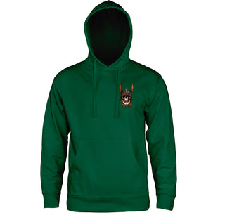 Powell Peralta Skateboard Hoody Anderson Skull Forest Green