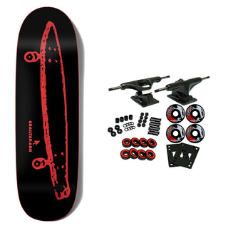 Crailtap Complete Midnight Rainbow Couch 9.25" x 32" Assorted Colors