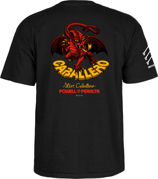 Powell Peralta Shirt Bones Brigade Series 17 Steve Caballero Black Size L
