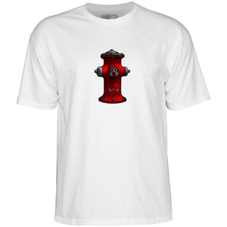 Powell Peralta Skateboard Shirt Andy Anderson Vajra White