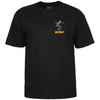 Powell Peralta Skateboard Shirt Skateboard Skeleton 2 Black