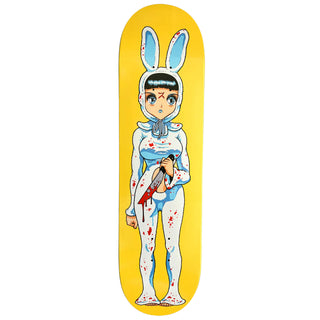 Hook Ups Skateboard Deck Death Bunny 8.25" x 32.25"