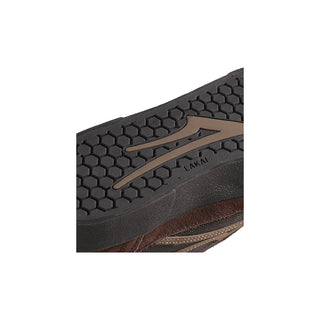 Lakai Skateboard Shoes Cambridge Chestnut Suede Monochrome