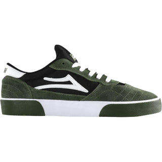 Lakai Skateboard Shoes Cambridge Covert Green Black White