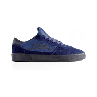 Lakai Skateboard Shoes Cambridge Estate Blue Suede Monochrome
