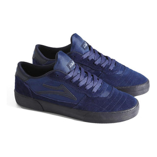 Lakai Skateboard Shoes Cambridge Estate Blue Suede Monochrome
