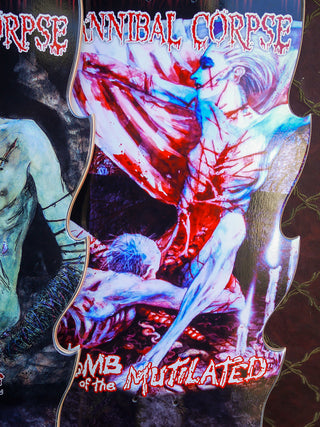 Creature Skateboard Deck Cannibal Corpse Explicit Tomb of the Mutilated 10.56" x 31"