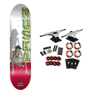 Shorty's Skateboard Complete Chad Muska Skeleton 8.25"