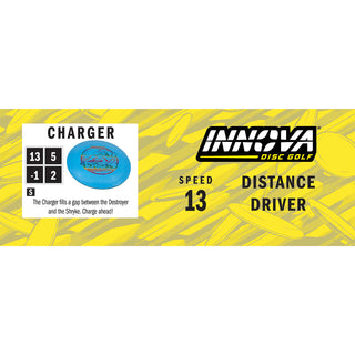 Innova Disc Golf GStar Charger Distance Driver 13/5/-1/2 - Choose Exact Disc