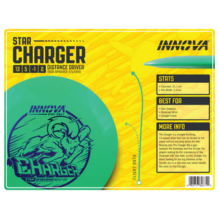 Innova Disc Golf Star Charger All White Bottom Stamp Driver 13/5/-1/2 - Choose Exact Disc