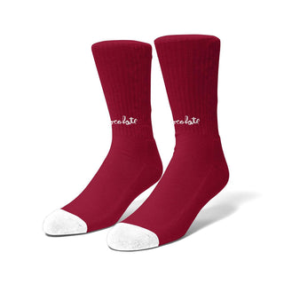 Chocolate Skateboards Socks Lost Chunk Red