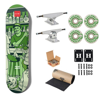 Chocolate Premium Skateboard Complete Alvarez Bar Series III 8.25" Ft. Krux/Spitfire/Independent