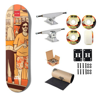 Chocolate Premium Skateboard Complete Herrera Bar Series III 8.5" Ft. Krux/Satori/Independent