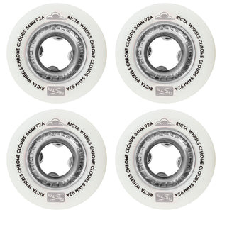 Ricta Wheels 54mm Chrome Clouds 92A Black