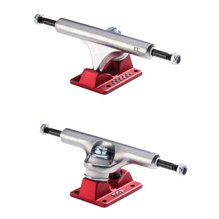 Ace Trucks Classic 33 Raw/Red 8.0" Axle (Pair)