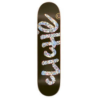 Cliche Skateboard Complete Handwritten Atlas Black 8.375" x 32.2"