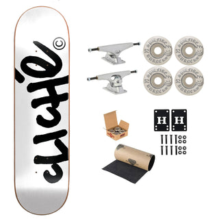 Cliche Premium Skateboard Complete Handwritten 8.25" Ft. Krux/Spitfire/Independent