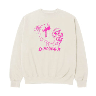 Color Bars X Dinosaur Jr Sweater Start Choppin Crewneck Bone