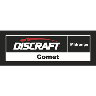Discraft Disc Golf Big Z Comet Midrange Disc 4/5/-2/1 Yellow/Blue Shatter 175-176g