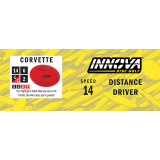 Innova Disc Golf Gstar Corvette Distance Driver 14/6/-2/2 - Choose Exact Disc