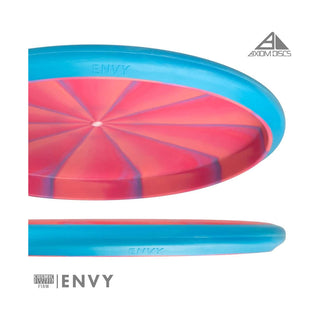 Axiom Disc Golf Cosmic Electron Envy Firm Putter 3/3/0/2 Red Grey/Red 173 grams