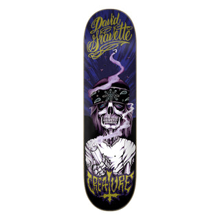 Creature Skateboard Deck Gravette Hippie Skull 20th 8.3" x 32.2"