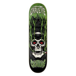 Creature Premium Complete Skateboard Gravette Hippie Skull IV 8.3" Ft. Krux/SML/Independent
