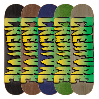 Creature Skateboard Complete Logo Stumps (Assorted) 8.25" x 31.8"