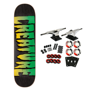 Creature Skateboard Complete Logo Stumps (Assorted) 8.25" x 31.8"
